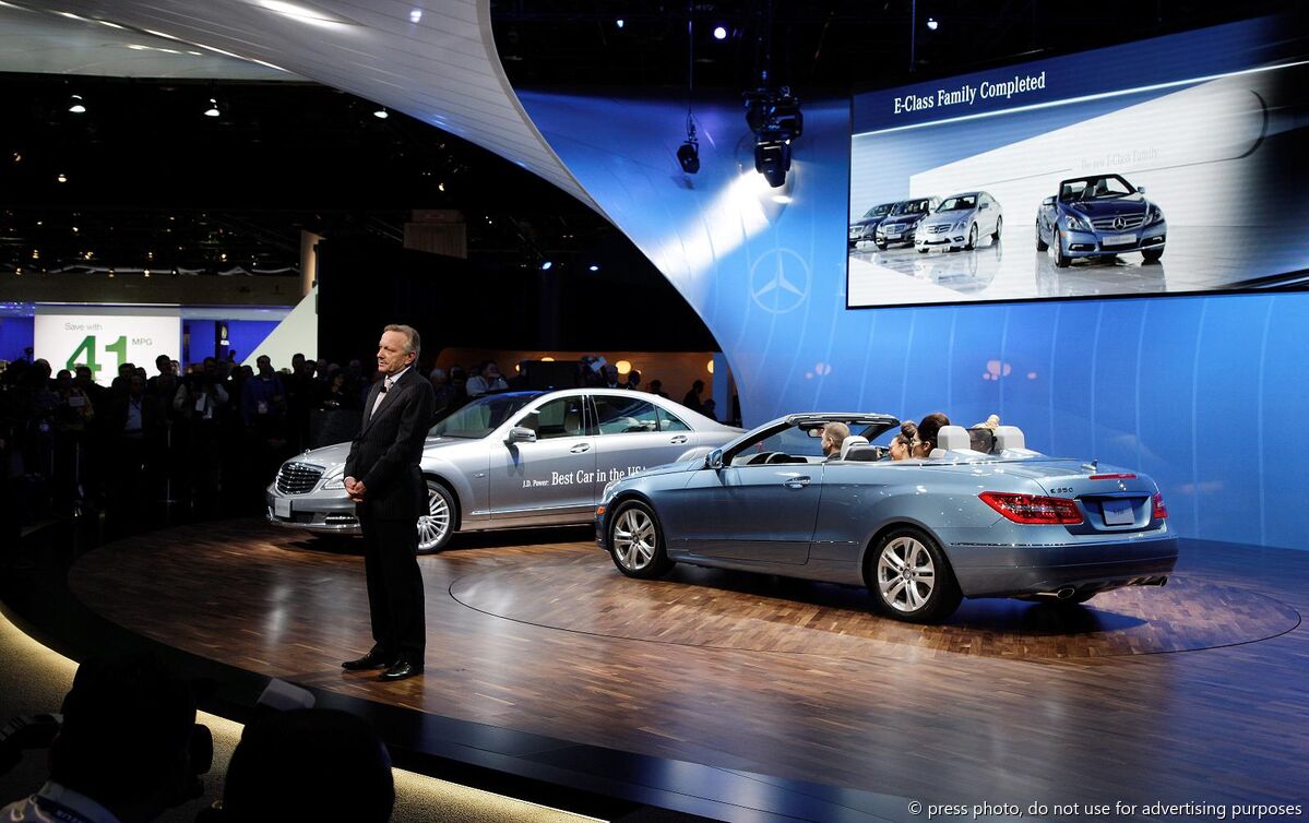 Mercedes-Benz auf der Detroit Motor Show 2010