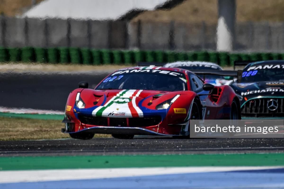 2021/jul/03-04 - race 1 25th OA 4th Pro-Am Cup - race 2 25th OA4th Pro-Am - GT WCE Misano - AF Corse - Louis Machiels, Andrea Bertolini - #52