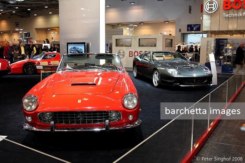 Ferrari 250 GT Cabrio SII s/n 3715GT & Ferrari 575 Superamerica s/n 146040