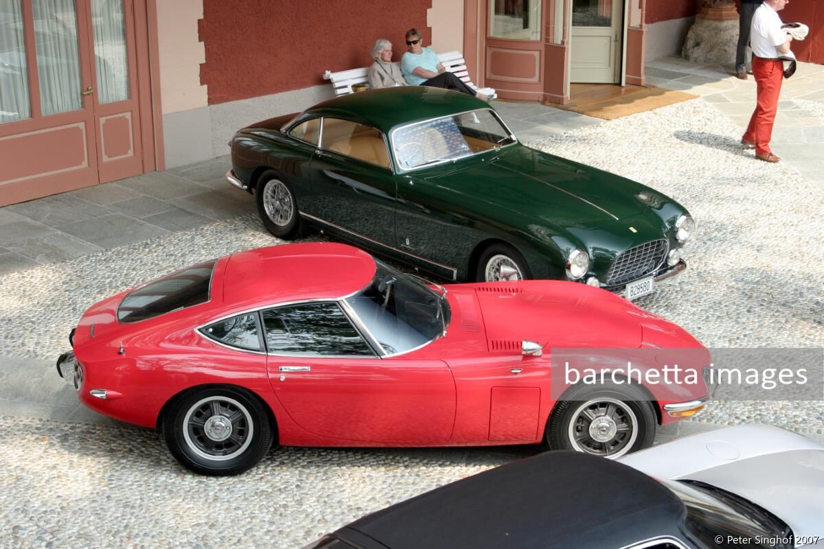 066 Toyota 2000 GT Coupé by Toyota;068 Ferrari 250 Europa Coupé by Pinin Farina sn 0333EU