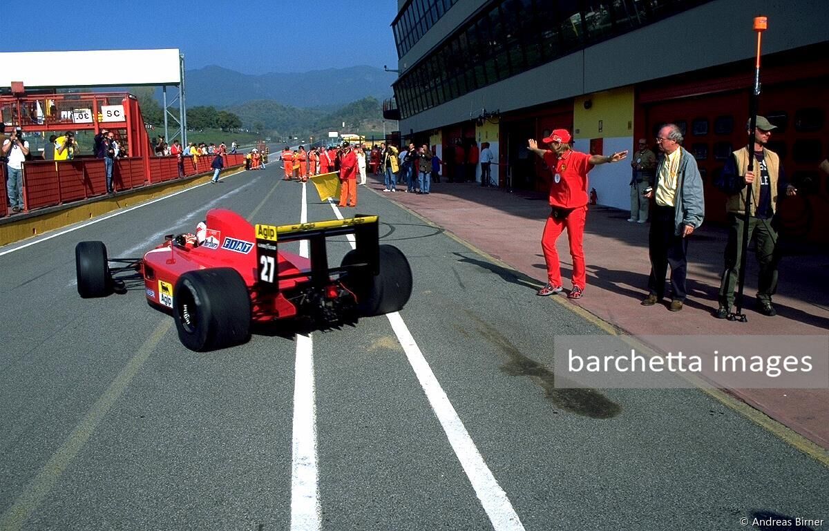 Ferrari F1/89 s/n 110, Thomas Biagi (a new talent from Italy)