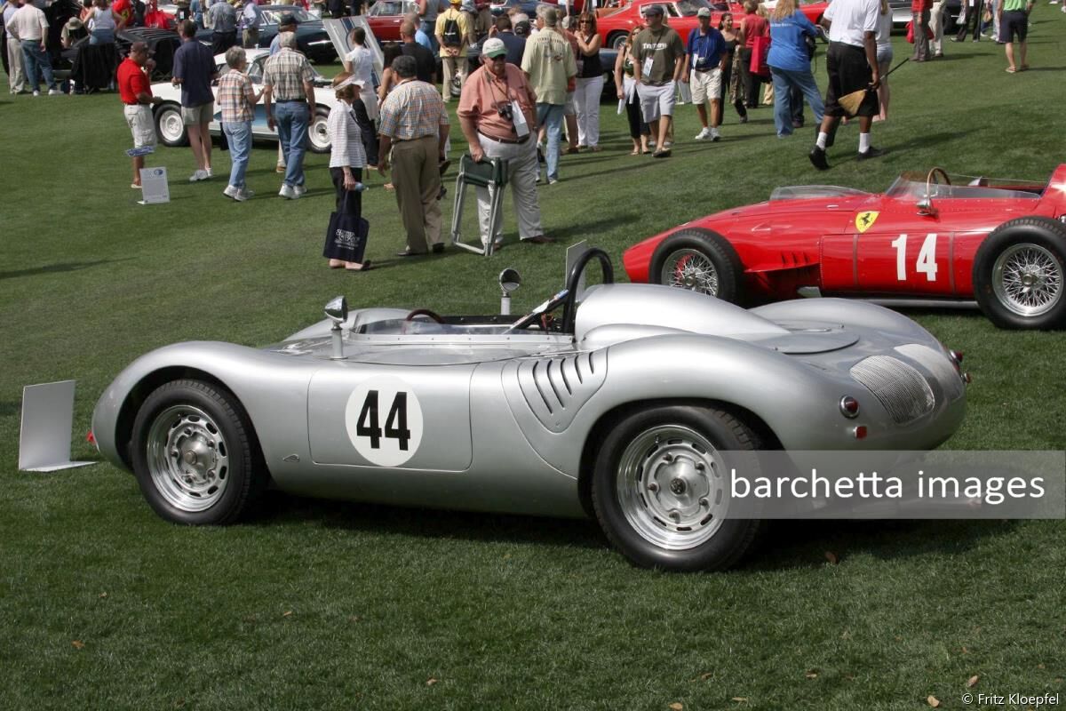 USGP 1959 Porsche RSK 718 Center Steer s/n 718-028 Richard Grant