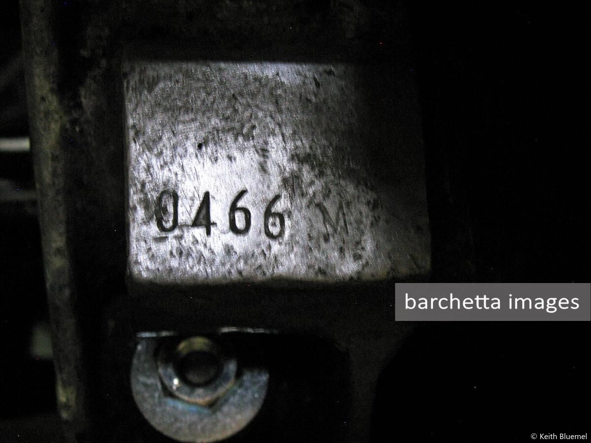 Ferrari 250 Monza s/n 0466M engine  numbers