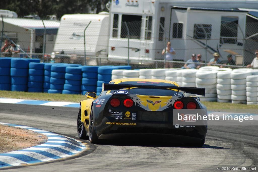 3 GT2 Chevrolet Corvette C6.R Magnussen/O'Connell/Garcia;12h Sebring 2010