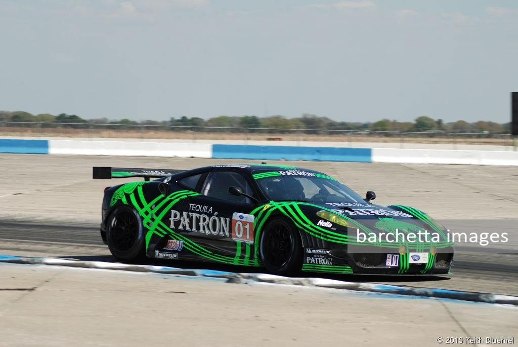 01 GT2 Ferrari 430 GT s/n 2644 Sharp/van Overbeek/Farnbacher;12h Sebring 2010