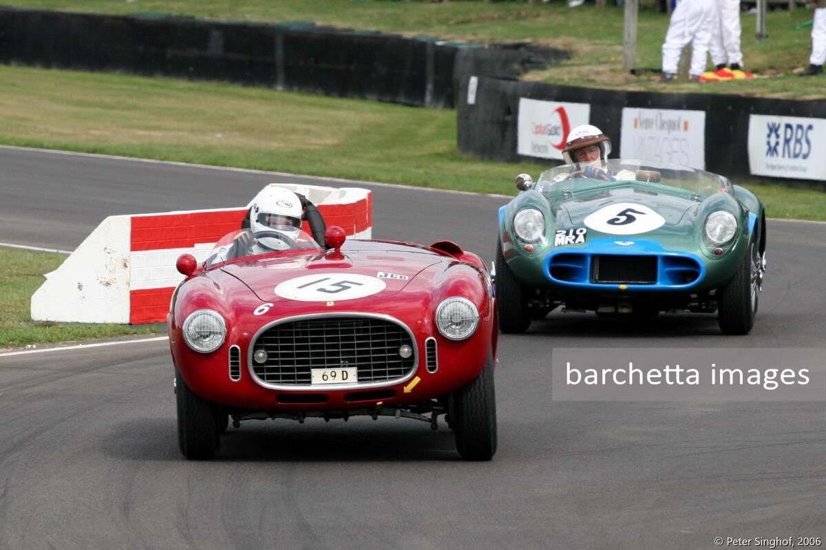 15 Ferrari 340 America s/n 0196a Joe Bamford;05 Aston Martin DB3S s/n DB3S/10 David Bennett
