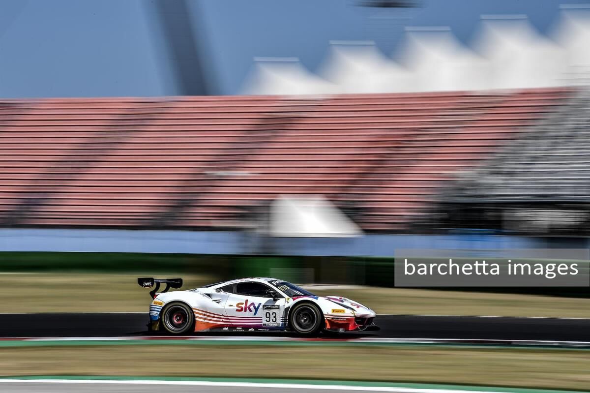 2021/jul/03-04 - race 1 19th OA 8th Silver Cup - race 2 22nd 9th Cup Silver Cup - GT WCE Misano - SKY - Tempesta Racing - Chris Froggatt, Giorgio Roda - #93