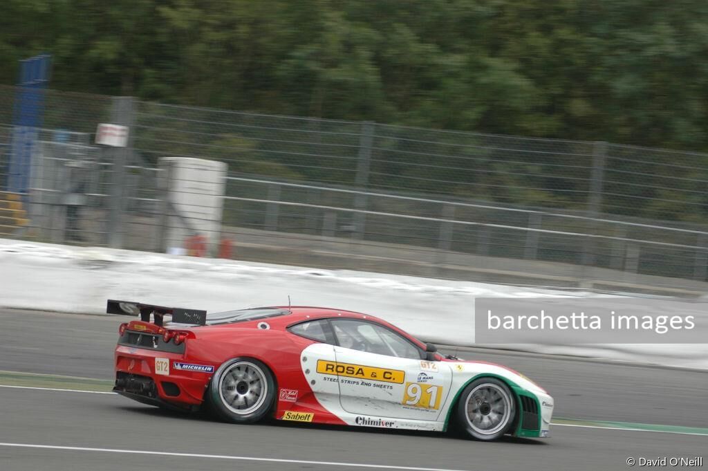 2006/sep/13 - 29th OA 6th GT2 - 1000 km  Silverstone - Gabrio Rosa (I) / Andrea Montermini (I) / Nicola Cadei (I) - #91 