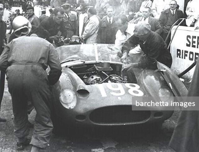 1960/May/08 - 4th OA 2nd S3.0 - Targa Florio - Ludovico Scarfiotti / Willy Mairesse / Giulio Cabianca #198 "L4 01838"