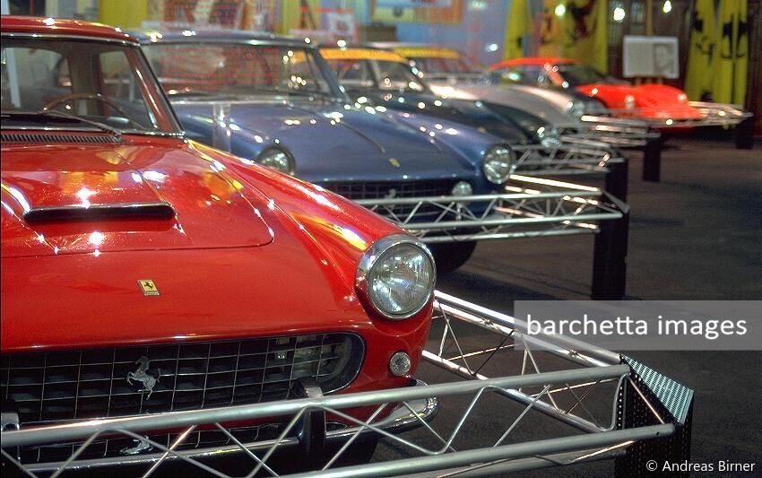 250 GT Coupé Pininfarina s/n 1255GT, 250 GTE s/n 3429GT, 250 GT Lusso s/n 5177GT, 330 GTC s/n 11265