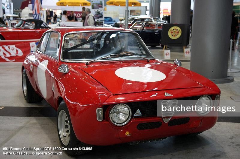 Alfa Romeo Giulia Sprint GTA 1600 Corsa s_n 613.898