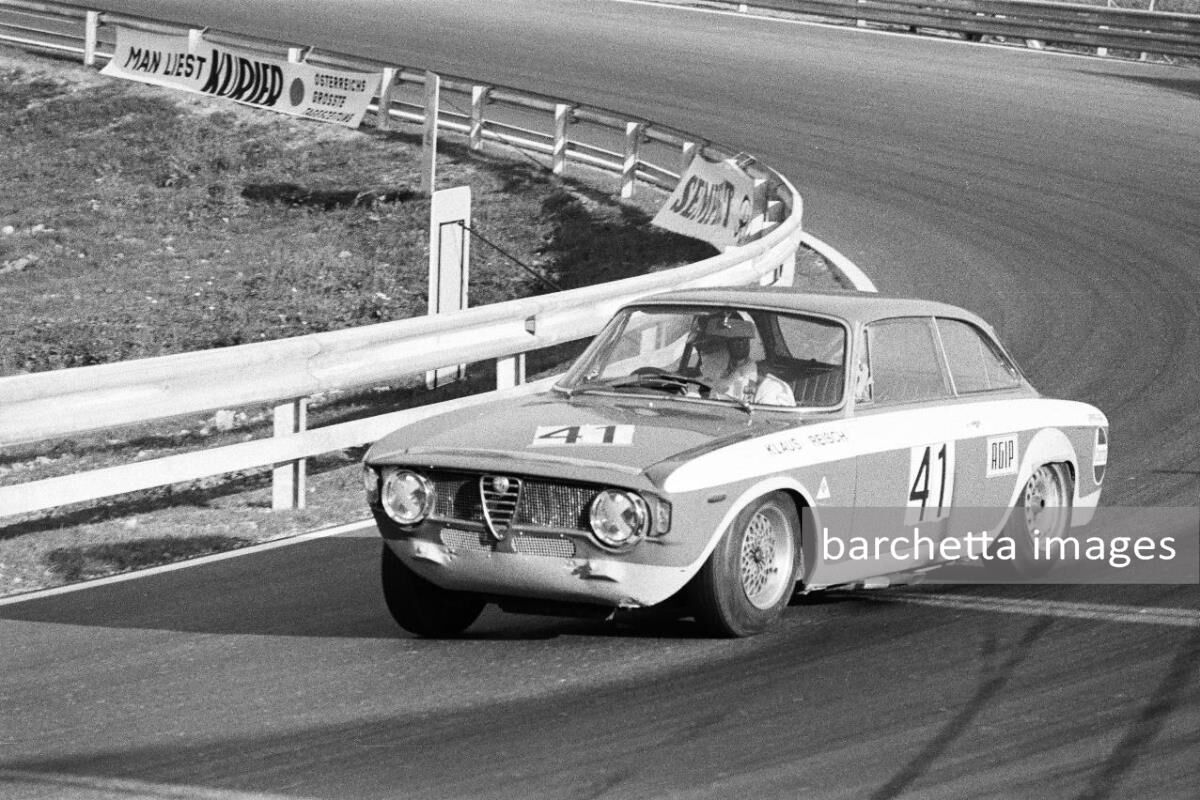 1969/oct/12 - 6th OA 2nd T1.6 - Donaupokal Salzburgring Gr. 2 & 5 +1.3 - Klaus Reisch - #41