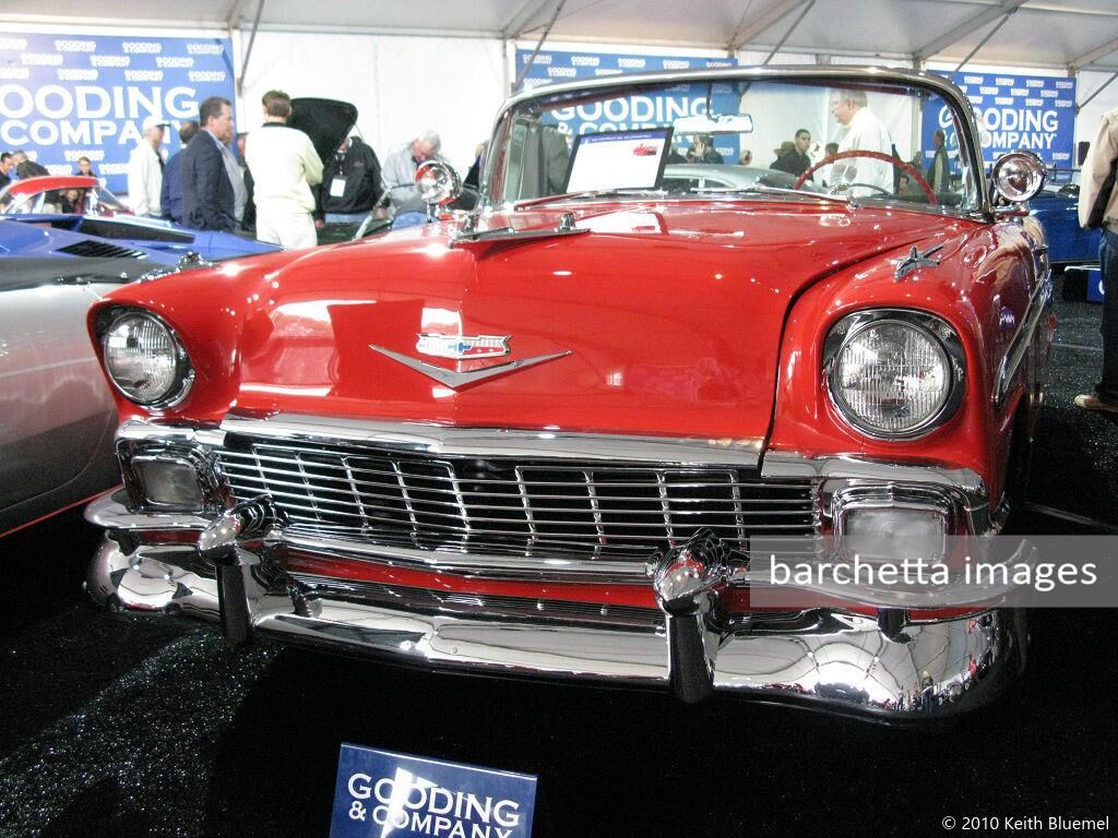 Lot 13 - 1956 Chevrolet  Bel Air Convertible s/n  VC56F046783 Est. 80,000 - 110,000 WR Sold 66,000