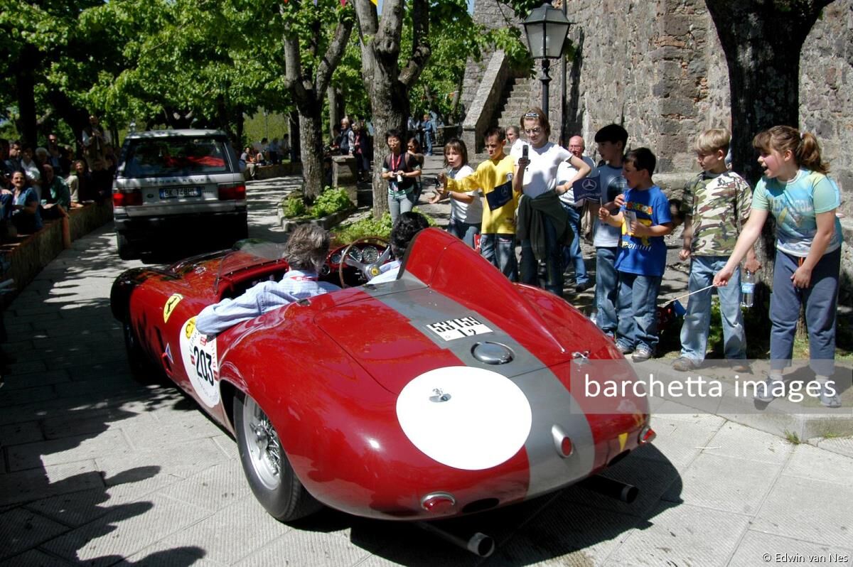 Ferrari 340 MM Touring Barchetta s/n 0294AM rebodied Monza stlye