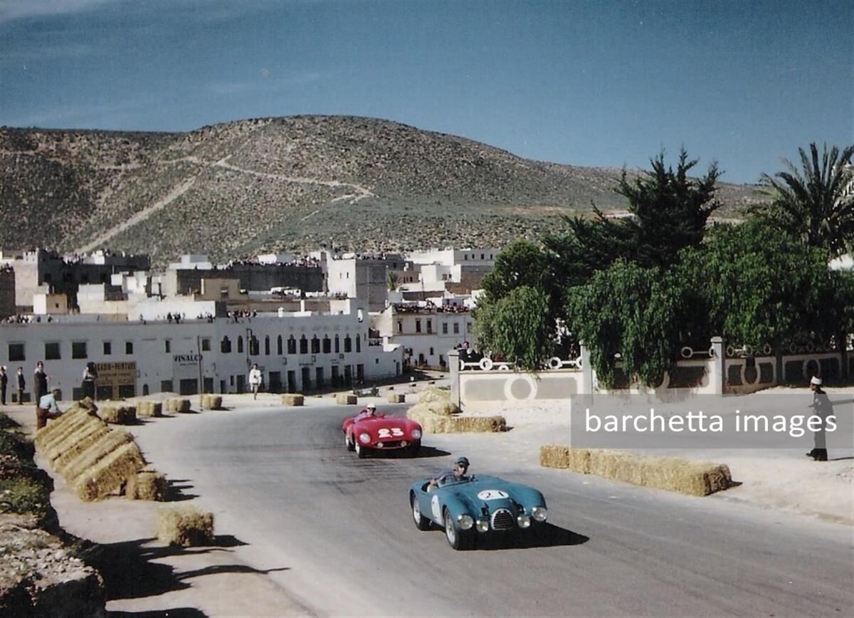 1955/Feb/27 - 1st S.20 - Critérium International de Vitesse d'Agadir - Mario Dalla Favera - #23