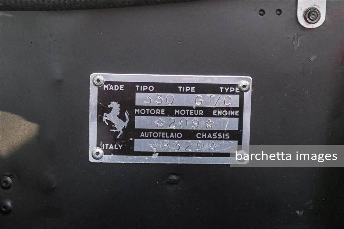 Ferrari 330 GTC s/n 8329