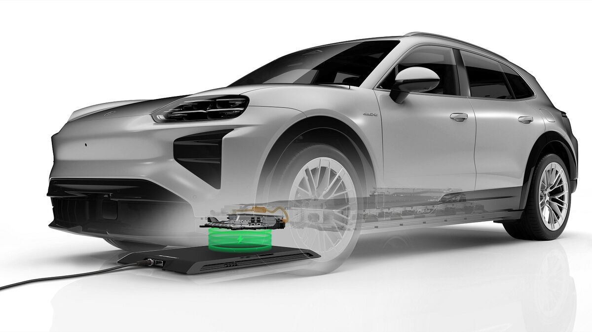 Cayenne Turbo Electric, Technical Grafic