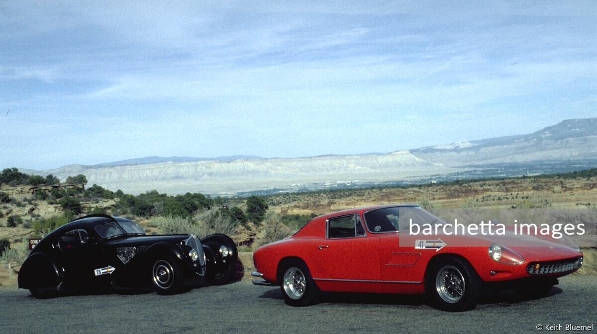 Ferrari 250 GT Drogo Speciale s/n 0977GT & Bugatti T57 Atlantic Rebody