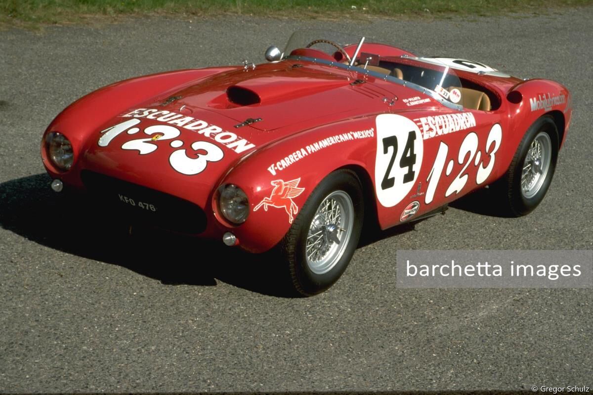 Ferrari 375 MM PF Spyder s/n 0376AM