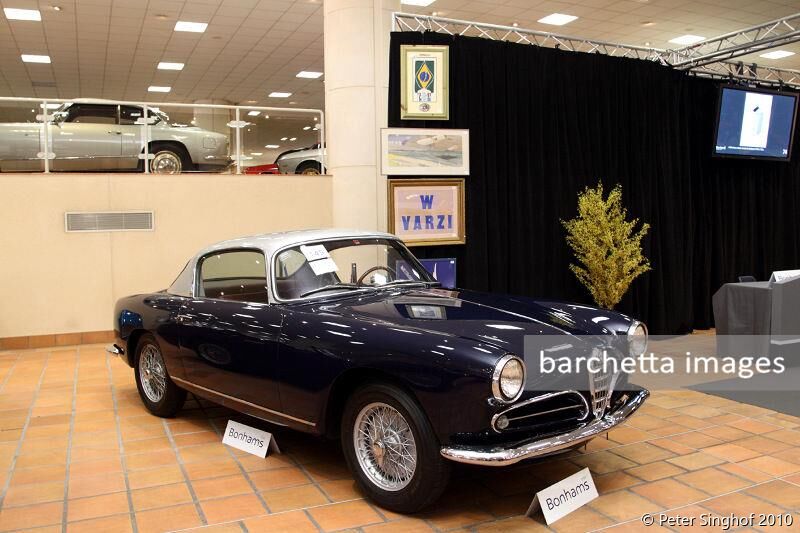 Lot 145 1956 Alfa Romeo 1900C Super Sprint Coupé  s/n AR1900C10160  Sold 85,100 €