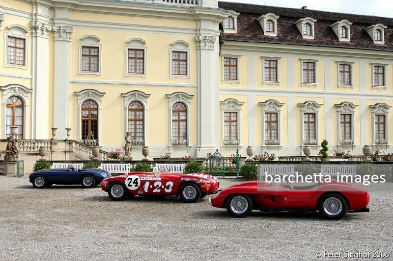 090 Ferrari 250 Testa Rossa sn.0720tr 1958;089 Ferrari 375 Mille Miglia sn.0376am 1953;088 Ferrari 212 Export Touring Barchetta sn.0084e 1951