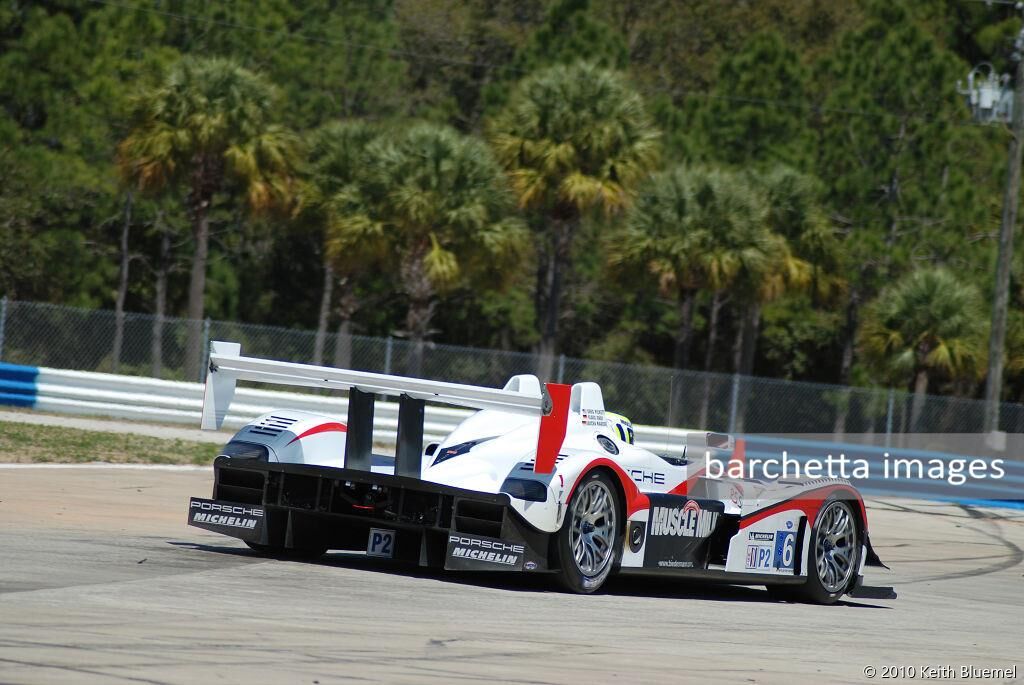 6 P2 Porsche RS Spyder Pickett/Graf/Maassen;12h Sebring 2010