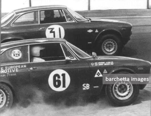 1966/Jul/31 - 21st  BS (U2L) - Trans-Am Virginia 400 - Alfa Romeo  Giulia Sprint GTA s/n 752529 - Noel Armstrong / Ron Hunter - #61 - Entrant British and European Automotive 

11th -16 laps 8th BS (U2L) - Alfa Romeo Giulia Sprint GTA 613008 - Del Russo Taylor - Bob Pratt - 31
