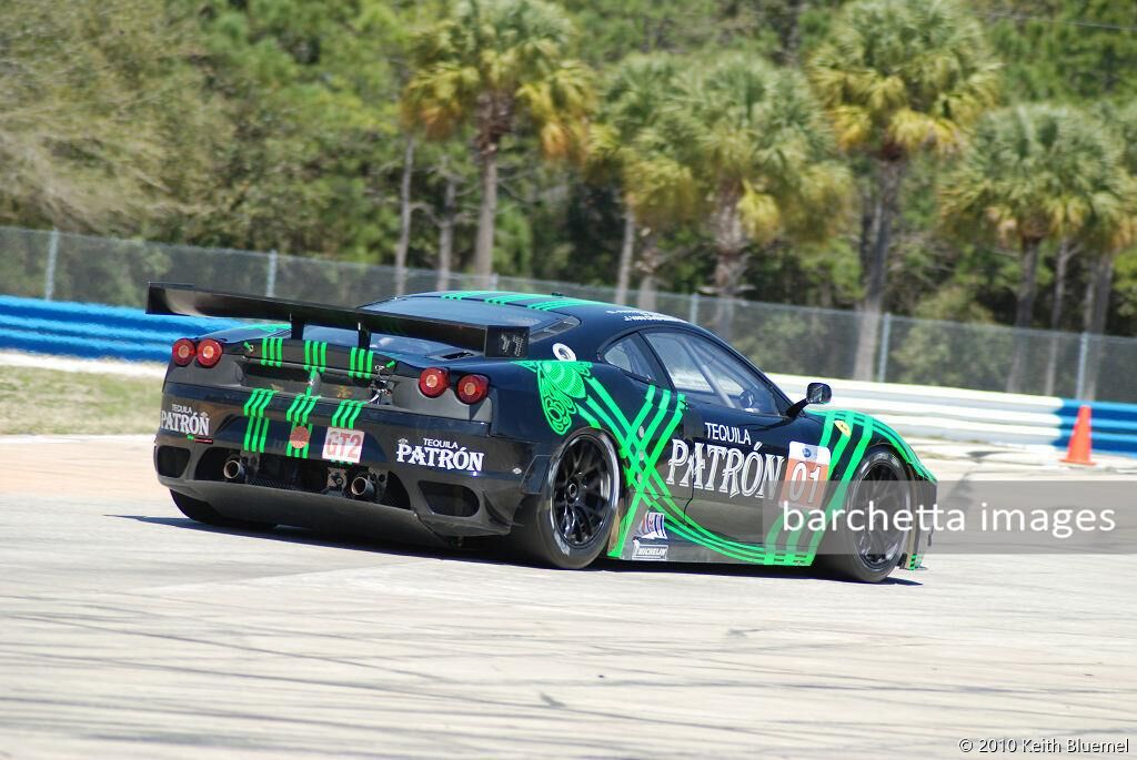 01 GT2 Ferrari 430 GT s/n 2644 Sharp/van Overbeek/Farnbacher;12h Sebring 2010