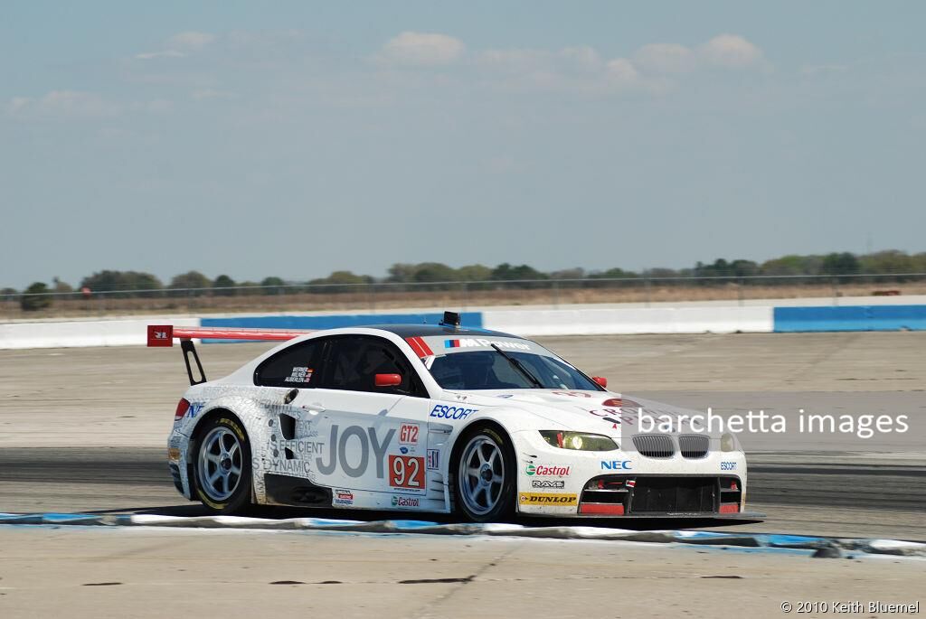 92 GT2 BMW E92 M3 Auberlen/Milner/Werner;12h Sebring 2010