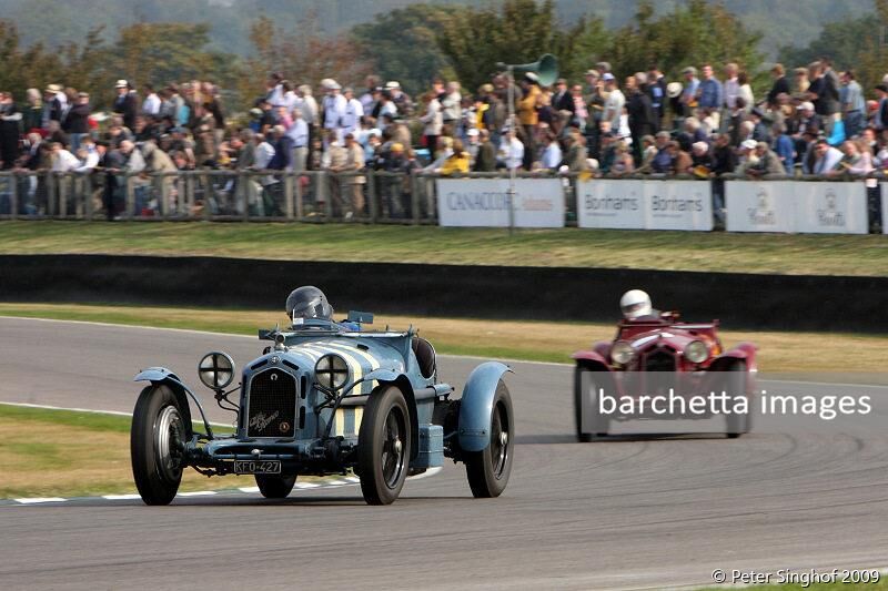 02 Alfa Romeo 8C 2300 Monza sn.2211077 Hugh TAYLOR;01 Alfa Romeo 8C 2300 Monza sn.2211120/SF28 Klaus WERNER