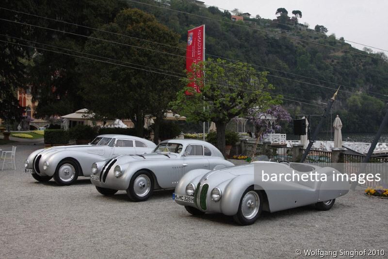 BMW 328MM 70th anniversary display