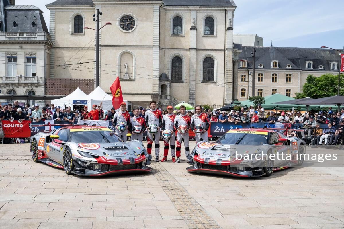 2024/jun/09 - 54th OA 15th LMGT3 - Le Mans Test Day - Davide Rigon / Thomas Flohr / Francesco Castellacci - #54 