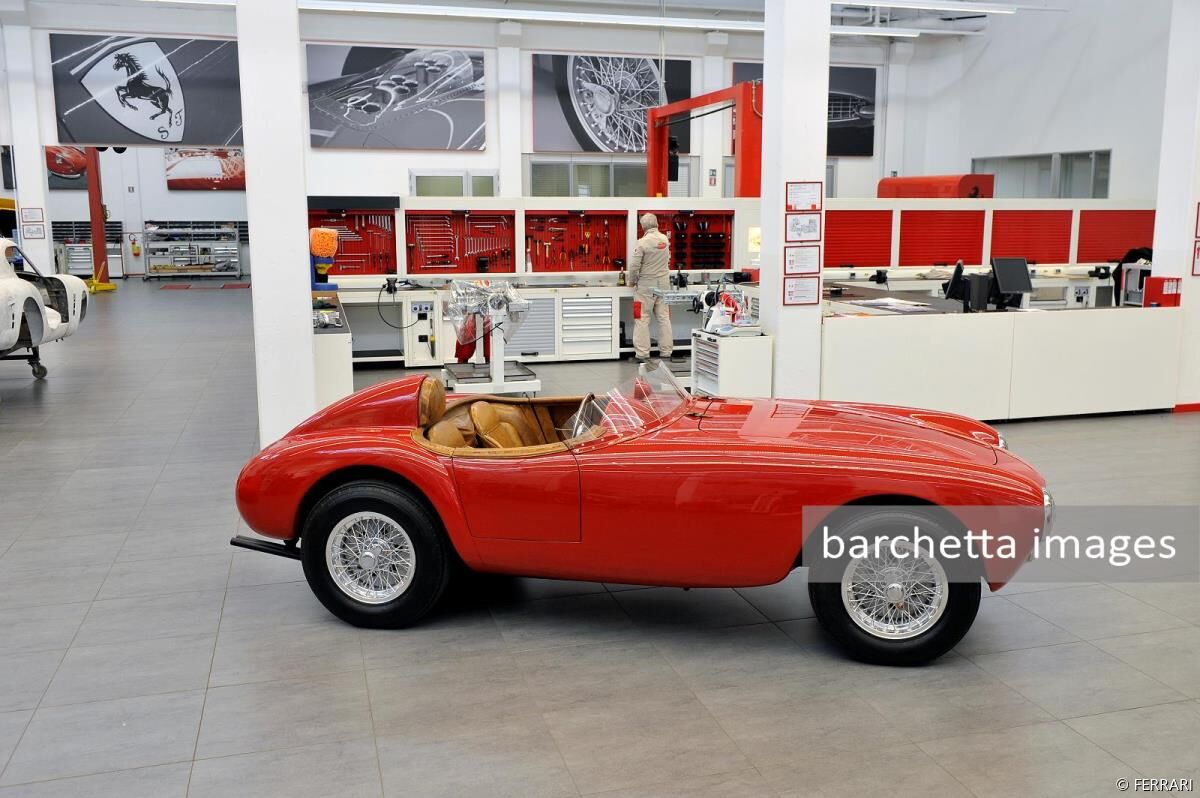 Ferrari 212 Export Coupé (in 1951 converted to a spyder with a headrest) s/n 0098E is reborn