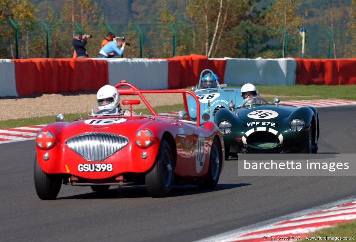112 AUSTIN HEALEY 100/4 1954 - FLOOD Peter GB - FRANKEL Richard GB