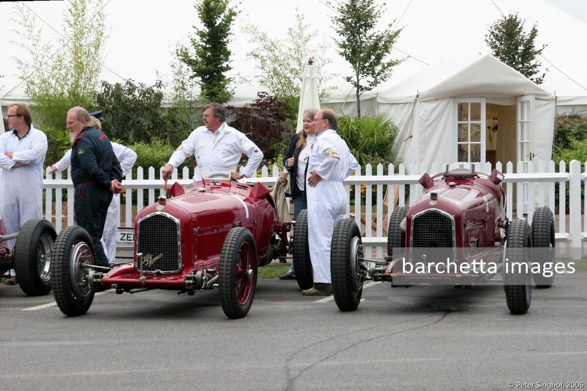 01 Alfa Romeo Tipo B s/n 50007 Tony Smith;02 Alfa Romeo Tipo B ch.Nr.5003 Robert Fink