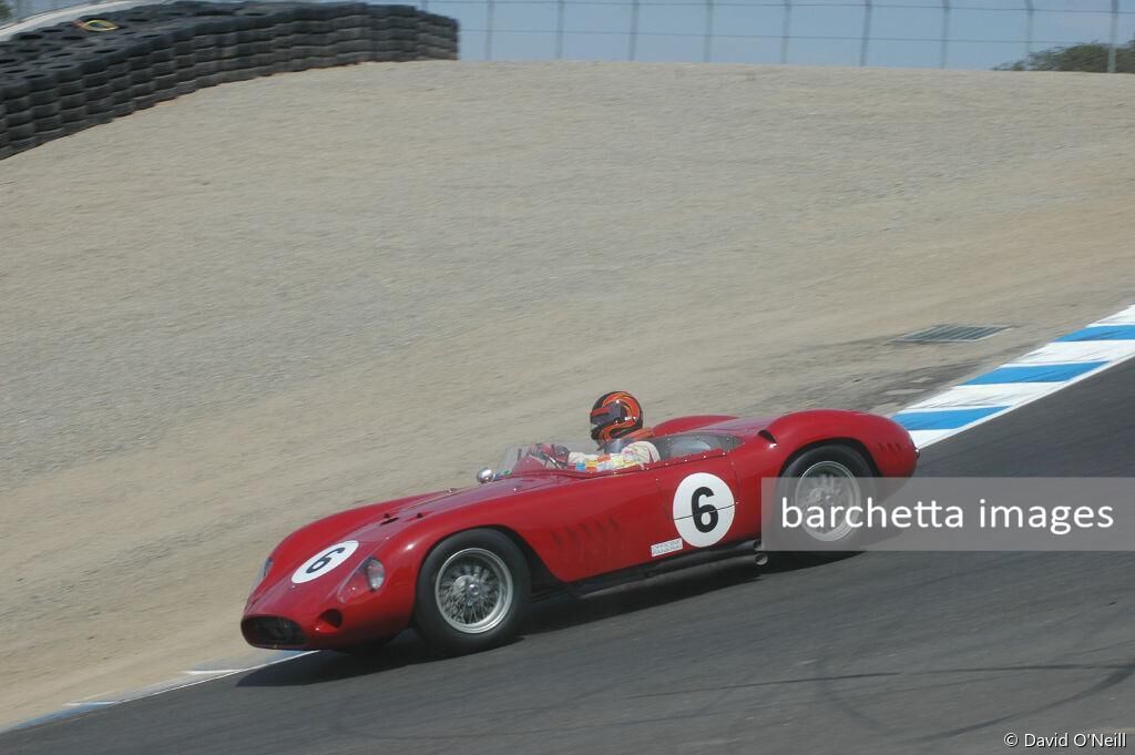 6 Maserati 300S  Red  J. Shirley 3072