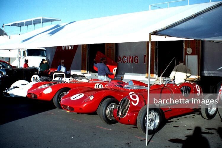 Maserati Tipo 63 "Birdcage" s/n 63.002 (Bruce McCaw, USA), Maserati 450 S s/n 4503, Maserati 150 S s/n 1655 & Maserati 4 CM - 1500 s/n . . . .