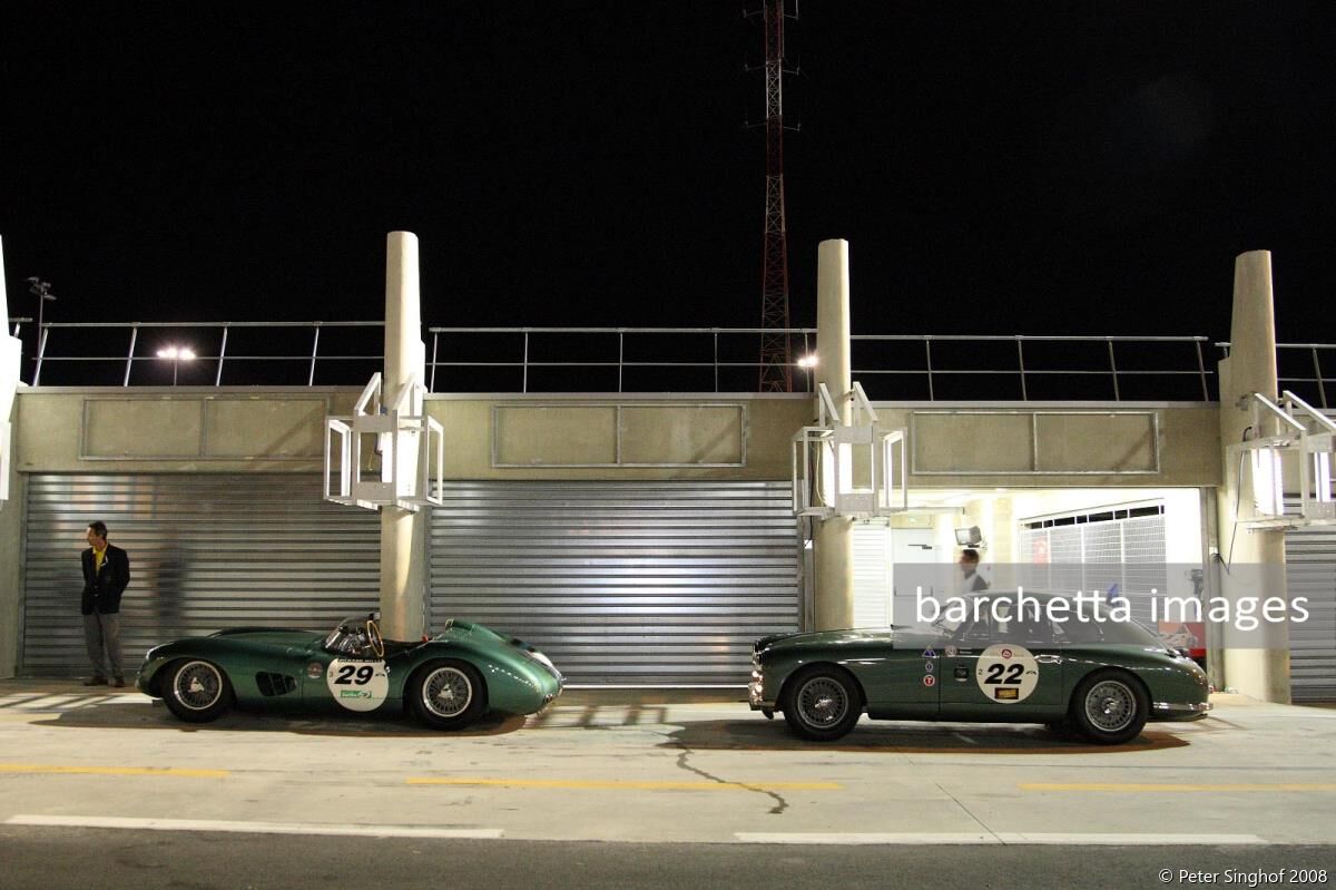 222 ASTON MARTIN DB2 1952 sn.LML/50/199 MAHMOUD/ZACCOUR;329 ASTON MARTIN DBR1 1957 sn.DBR1/2 LEVENTIS/LEVENTIS/HARDMAN