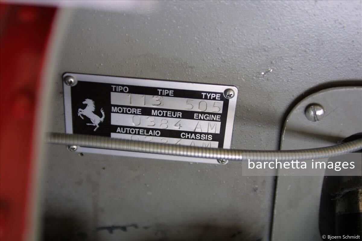 Ferrari 375 Plus PF Spyder s/n 0384AM