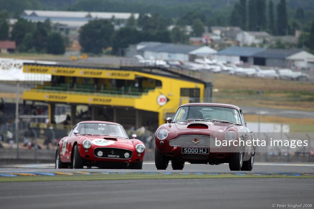 332 Ferrari 250GT Berlinetta 1961 sn.2701gt Spieker;354 Aston Martin DB4GT 1960 sn.DB4GT/0109/R Goldsmith/Goldsmith