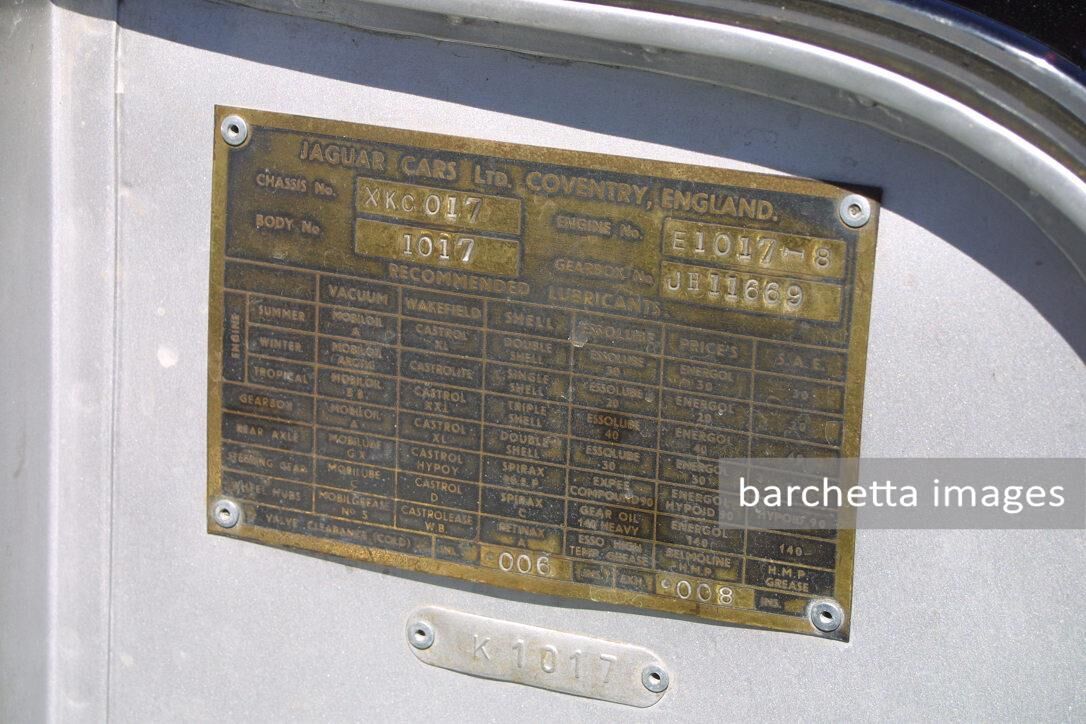 Jaguar C-Type s/n XKC 017