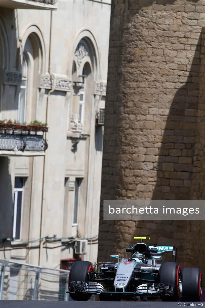 European GP in Baku, Azerbaijan, 17-19 June, 2016