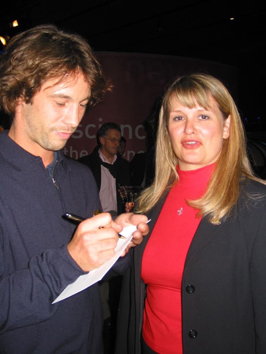 Jay Kay from Jamiroquai and  Suzanne Everingham