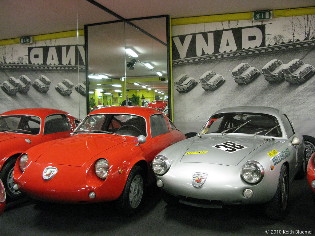 L. 1959 Fiat Abarth 700 BA/"R.M." Zagato GT R. 1960 Fiat Abarth 1000 BA/"R.M." Zagato GT "World Champion"