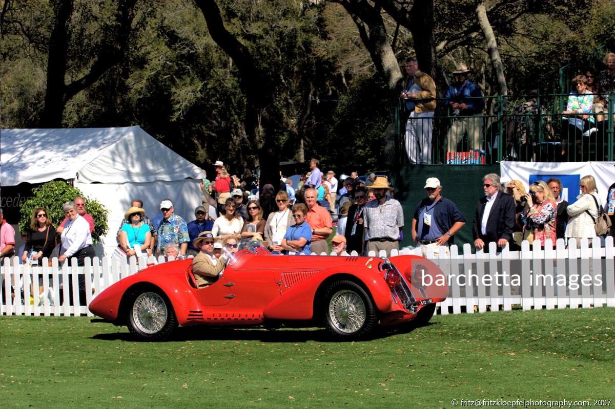 1938 Alfa Romeo 8C 2900 MM - RL - Corporate Awards - The First Coast News Award for the Car with the Most Advanced Styling