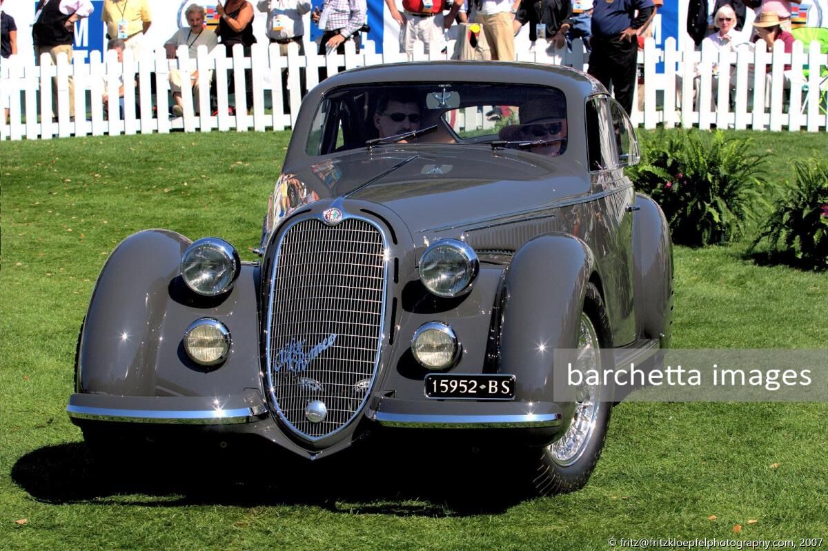 1938 Alfa Romeo 8C 2900B Berlinetta - The Collier Collection - The Spirit of the Mille Miglia Trophy - Spirit of Road Racing