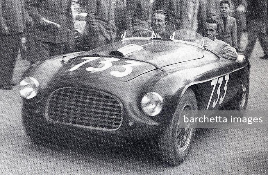 50/apr/23 - 2nd OA 2nd  S+2.0 - Mille Miglia - Dorino Serafini /  Ettore Salami - #733 