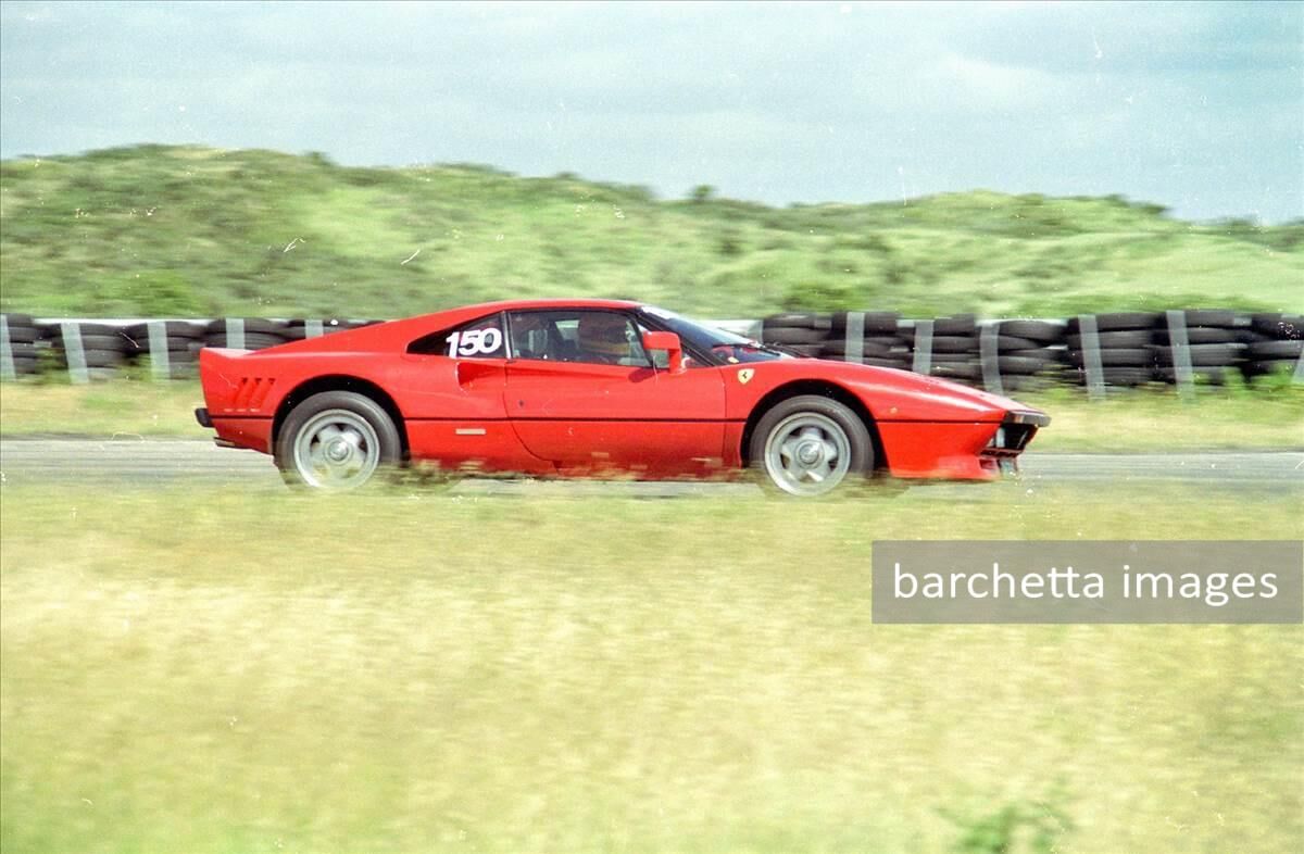 1985/jun/14-16 - 4th OA 2nd IC - 288 GTO Race, Ferrari BeNeLux Meeting, Zandvoort, NL. Hans Hugenholtz - #150 