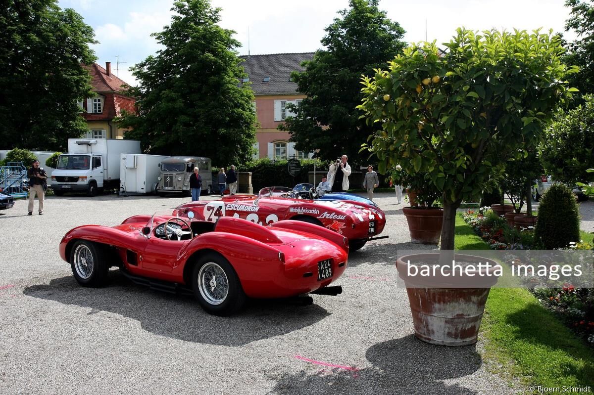 Ferrari 212 Export Touring barchetta, 375 MM PF Spyder & 250 Testa Rossa