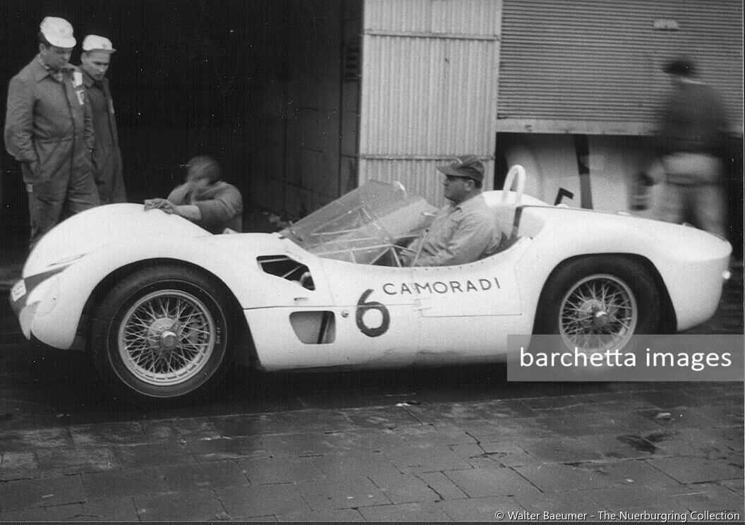 60/may/22 - 5th 1000km Nuerburgring - Masten Gregory / Gino Munaron - #6